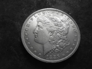 1885 O  Morgan Silver Dollar