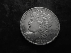 1886  Morgan Silver Dollar