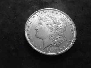 1889  Morgan Silver Dollar