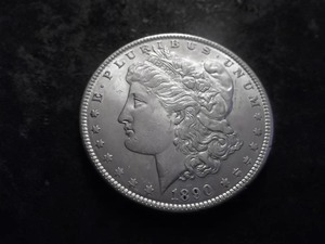 1890  Morgan Silver Dollar