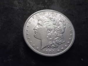 1904  Morgan Silver Dollar