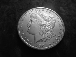 1904 O  Morgan Silver Dollar
