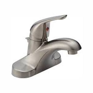 Delta Foundations 4 in. Centerset Single-Handle Bathroom Faucet in Brushed Nickel Customer Returns See Pictures