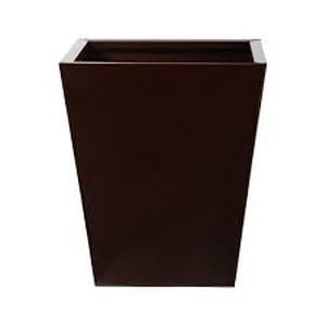 Lot of 15in. Bronze Metal Classic Square Planter by Nearly Natural  Customer Returns See Pictures