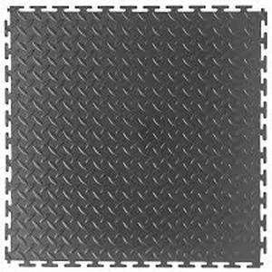 6 Boxes of Versatex Nickle Plate Modular Flooring 18 inch X 18 inch Tiles   Customer Returns See Pictures