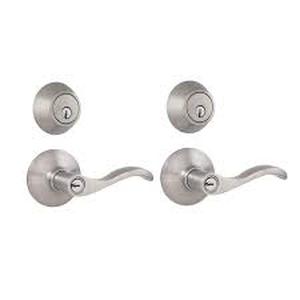 Lot of  Defiant Naples Satin Nickel Single Cylinder Project Pack Customer Returns See Pictures