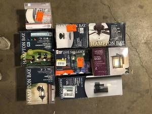 Lot of Assorted Lighting Various Models and Conditions  Customer Returns See Pictures