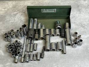 lot 25 image: Vintage Sockets - SK Tools, Craftsman, Fleet, Armstrong, Thorsen, and More
