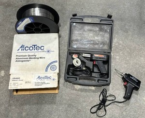 lot 29 image: Soldering Guns and AlcoTec 364 in. Premium Quality Aluminum Welding Wire