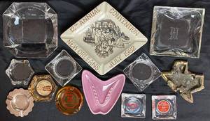 lot 56 image: Vintage Ashtrays from Minnesota, Texas, and Nevada