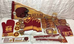 lot 79 image: Vintage University Minnesota Golden Gophers Football Merchandise