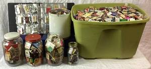 lot 67 image: Massive Collection of Matchbooks from All Over the World
