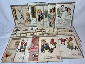 lot 69 image: Vintage JELL-O Advertisements from 1919-1960