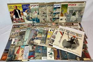 lot 70 image: The Saturday Evening Post Selected Covers from 1941-1961
