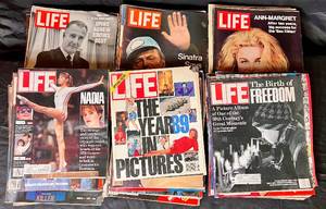 lot 113 image: Life Magazines from 1970s and 1980s