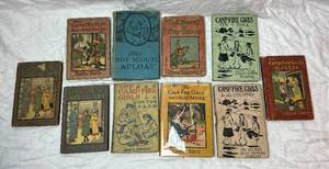 lot 147 image: Campfire Girls and Boy Scouts Bundle - The Boy Scouts Afloat plus Ted Marsh the Boy Scout and Campfire Girls Books