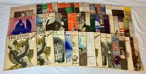 lot 159 image: Etude Magazines from 1940-1949 50 total magazines