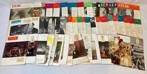 lot 160 image: Etude Magazines from 1950-1957 54 total magazines