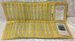 lot 122 image: National Geographic Magazine 1950s Editions