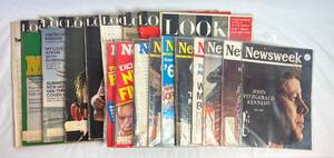lot 14 image: Selected Issues of Newsweek (1963-1978) and Look (1964-1971) Magazines