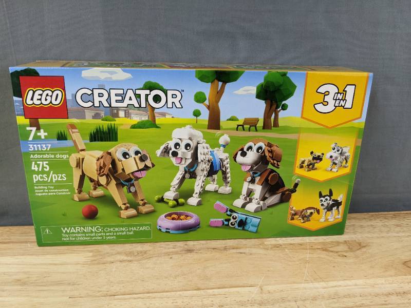 lot 5A image: Brand New Lego Creator Adorable Dogs Z