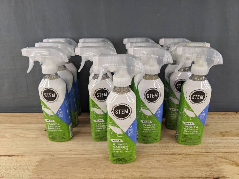 lot 11 image: 13 Brand New Bottles of Stem Botanical Insecticide Plant & Garden Insects Pest Spray $195 Retail W