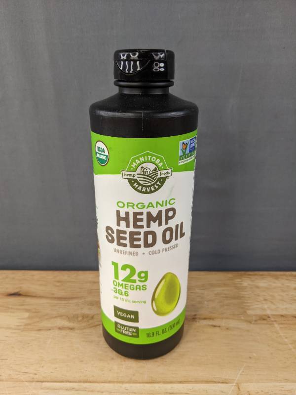 lot 63J image: Brand New Manitoba Harvest Organic Hemp Seed Oil 16.9 fl oz N