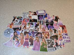 lot 405 image: 50 Brand New Taylor Swift Music Tour Stickers P