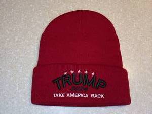 lot 411 image: New Trump 2024 Hat Take America Back Red P