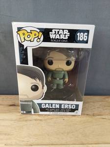 lot 220M image: Brand New Funko Pop Star Wars Rogue One Galen Erso #186 Figure V