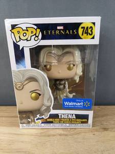 lot 250M image: Brand New Funko Pop Marvel Eternals Thena #743 Figure V