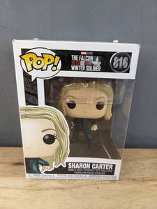 lot 275M image: Brand New Funko Pop Marvel Studios The Falcon And The Winter Soldier Sharon Carter #816 Figure V