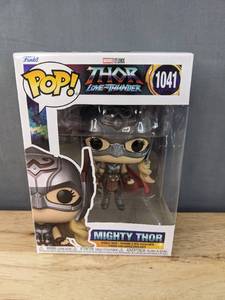 lot 300M image: Brand New Funko Pop Marvel Studios Thor Love And Thunder Mighty Thor #1041 Figure V