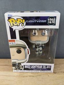 lot 315M image: Brand New Funko Pop Disney Pixar LightYear Buzz LightYear (XL-01) #1210 Figure V