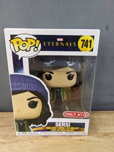 lot 360M image: Brand New Funko Pop Marvel Eternals Sersi #741 Figure V