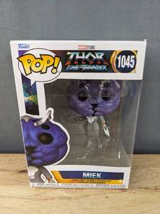 lot 370M image: Brand New Funko Pop Marvel Studios Thor Love And Thunder Miek #1045 Figure V