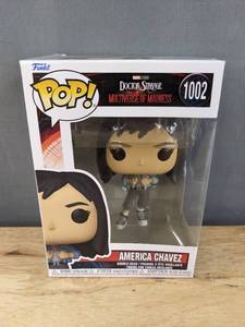 lot 330M image: Brand New Funko Pop Marvel Studios Dr. Strange And The Multiverse Of Madness America Chaves #1002 Figure V