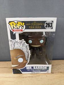 lot 340M image: Brand New Funko Pop A Tim Burton Film Miss Peregrines Home For Peculiar Children Mr. Barron #263 Figure V
