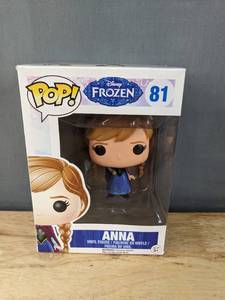 lot 345M image: Brand New Funko Pop Disney Frozen Anna #81 Figure v