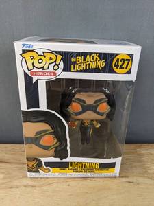 lot 60M image: Brand New Funko Pop DC Black Lightening Lightening #427 Figure V