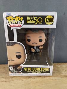 lot 65M image: Brand New Funko Pop Godfather 50 Years Vito Corleone #1200 Figure V