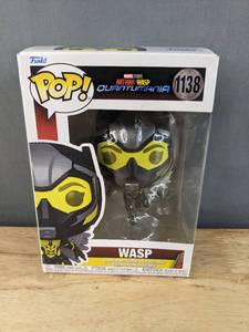 lot 80M image: Brand New Funko Pop Marvel Studios Antman And The Wasp Quantumania Wasp #1138 Figure V
