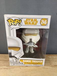 lot 85M image: Brand New Funko Pop Star Wars Range Trooper #246 Figure V