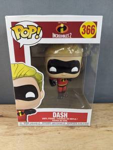 lot 115M image: Brand New Funko Pop Disney Pixar Incredibles 2 Dash #366 Figure V