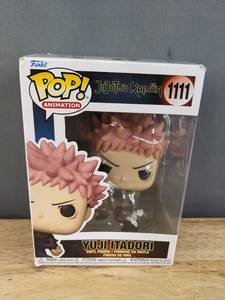 lot 130M image: Brand New Funko Pop JuJutsu Kaisen Yuji Itadori #1111 Figure V