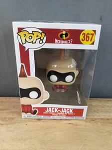 lot 135M image: Brand New Funko Pop Sisney Pixar Incredibles 2 Jack-Jack #367 Figure V