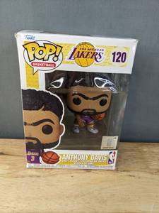 lot 165M image: Brand New Funko Pop Basketball Los Angeles Lakers Anthony Davis #120 Figure V