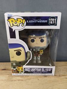 lot 210M image: Brand New Funko Pop Disney Pixar LightYear Buzz LightYear (XL-15) With Sox #1211 Figure V