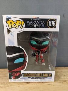 lot 50M image: Brand New Funko Pop Marvel Studios Black Panther Wakanda Forever Ironheart MK #1176 Figure V
