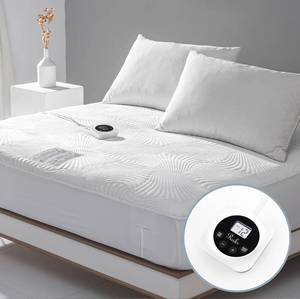 lot 155 image: Brand New Reaks Full Size Electric Heated Mattress Pad $79.95 Retail B